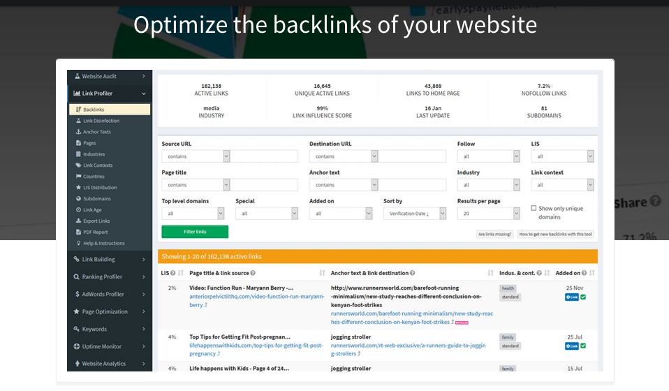 SEOprofiler