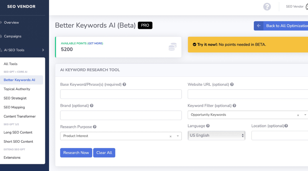 Better Keywords AI has launched! The World's Most Advanced Keyword ...